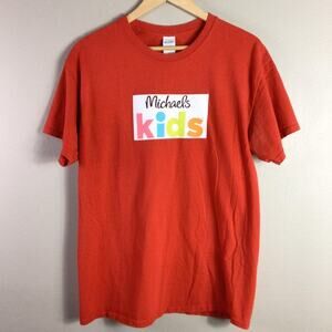 Michael’s Kids Store craft art class T Shirt Red Large